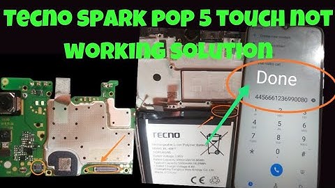 Tecno spark pop 5 Touch not working solution ! Tecno pop 5 (BD2p) touch not Working Solution !