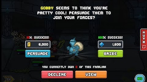 Bit Heroes- Gobby wants to join!