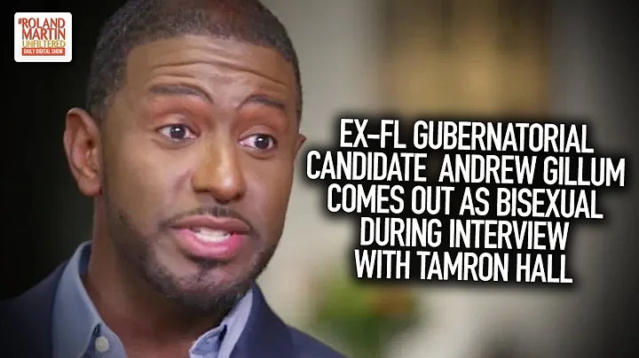 Ex-FL Gubernatorial Candidate  Andrew Gillum Comes...