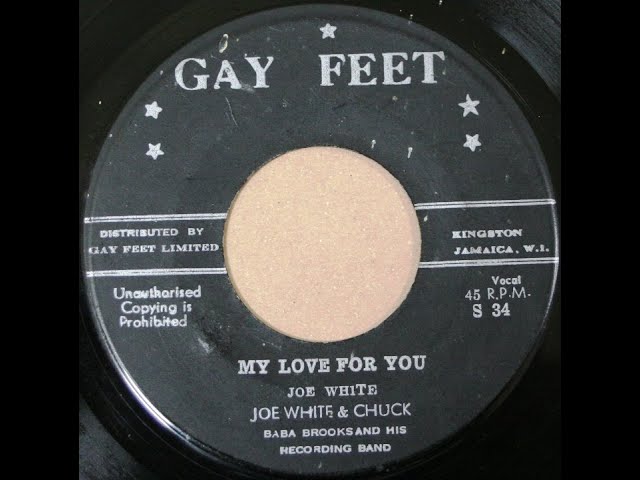 Joe White u0026 Chuck - My Love For You (1965) class=