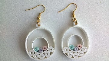 How To Make Beautiful Quilling Earrings - DIY Style Tutorial - Guidecentral