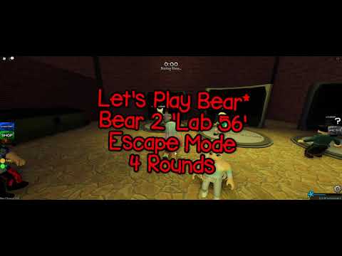 Bear Rp Let S Play Bear Lab 56 Escape Mode Gameplay 4 Games All Clues Shown Youtube - lab rp roblox