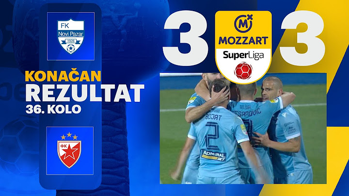 Mozzart Bet Super liga 2024/25 - 36.Kolo:  NOVI PAZAR – CRVENA ZVEZDA 3:3 (1:1)