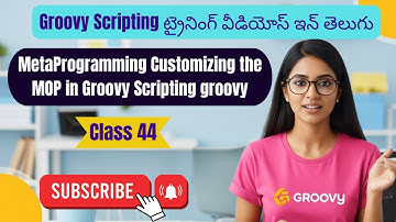 MetaProgramming Customizing the MOP in Groovy Scripting groovy training telugu 44