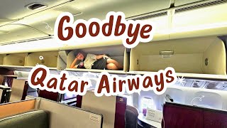 Qatar Airways Cabin Crew saying Goodbye after 10years