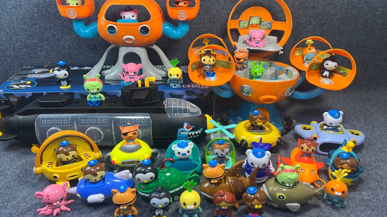 11 Minutes Satisfying with Unboxing Brave Octonauts And Clever Paw Patrol Collection | Review Toys
