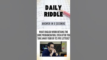 Riddle and Brain Teaser with Answer | Riddle with Answer | Riddle Quiz #shorts #youtubeshorts #quiz