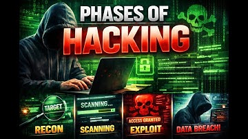 Phases of Hacking Explained | How Hackers Attack Step by Step (Cyber Security)