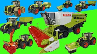 Bruder Trucks and Tractors Slide Fun!