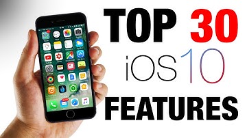 iOS 10 - TOP 30 FEATURES Review!