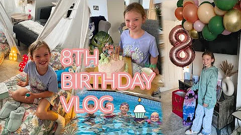 ROSALIE'S 8TH BIRTHDAY PARTY | TROPICAL POOL PARTY