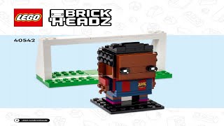 LEGO instructions - BrickHeadz - 40542 - FC Barcelona Go Brick Me