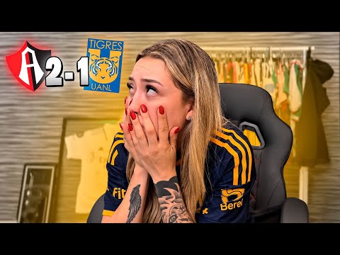 NOT EVEN WITH 1 MORE 😭🥲 DEFEAT AT THE JALISCO💔 | Atlas (2) vs Tigres (1) | Reaction | Dare Esparza
