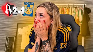 NOT EVEN WITH 1 MORE 😭🥲 DEFEAT AT THE JALISCO💔 | Atlas (2) vs Tigres (1) | Reaction | Dare Esparza