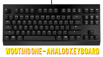 Wooting One - Analog Mechanical Keyboard - Now live!