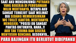 Download Lagu Aku Sangat Terkejut Melihat Putraku Bersihkan WC Kantor—Mertuanya Tertawa, “Cuma Itu Yang Pantas!” MP3
