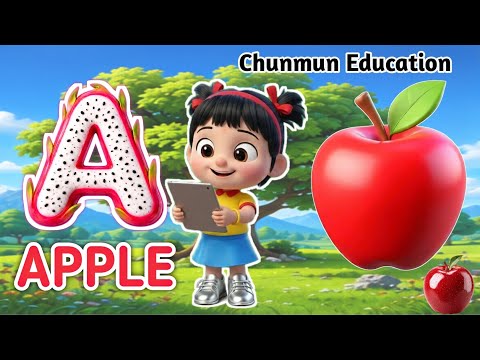 Phonics Song 2 with TWO Words in 3D - A For Airplane - ABC Alphabet Songs with Sounds for Children