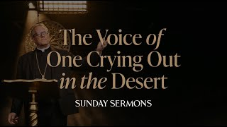 Download Lagu The Voice of One Crying Out in the Desert - Bishop Barron's Sunday Sermon MP3