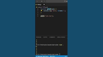 JavaScript Functions #shorts