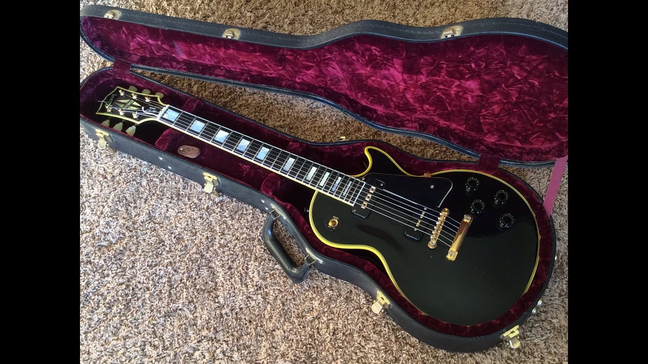 Trogly's Guitars: 2000 Gibson Les Paul Custom 1954 Reissue R4 - YouTube