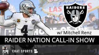 Las vegas raiders news & rumors: host mitchell renz had the audience
join live show on friday via zoom to ask questions 2020 season, and
h...