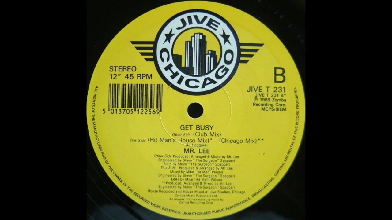 Mr. Lee - Get Busy (Club Mix) - YouTube
