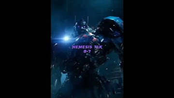 Optimus Prime Tfp Base Vs Nemesis Prime Tlk #transformers #shorts #Editz
