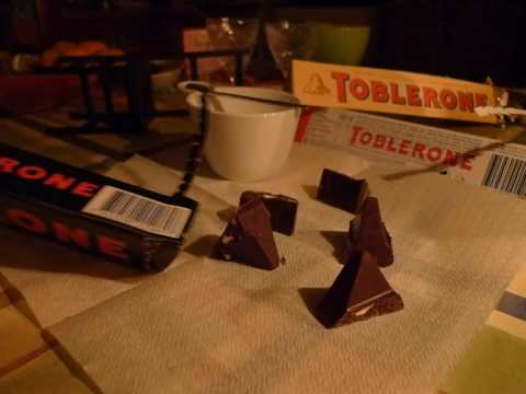 Chocolate battle of Toblerone