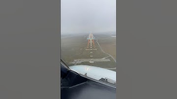 What a pilot sees during landing