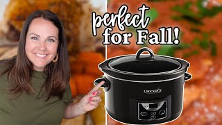 3 TASTY CROCK POT Dinners that are perfect this fall | Crock pot recipes