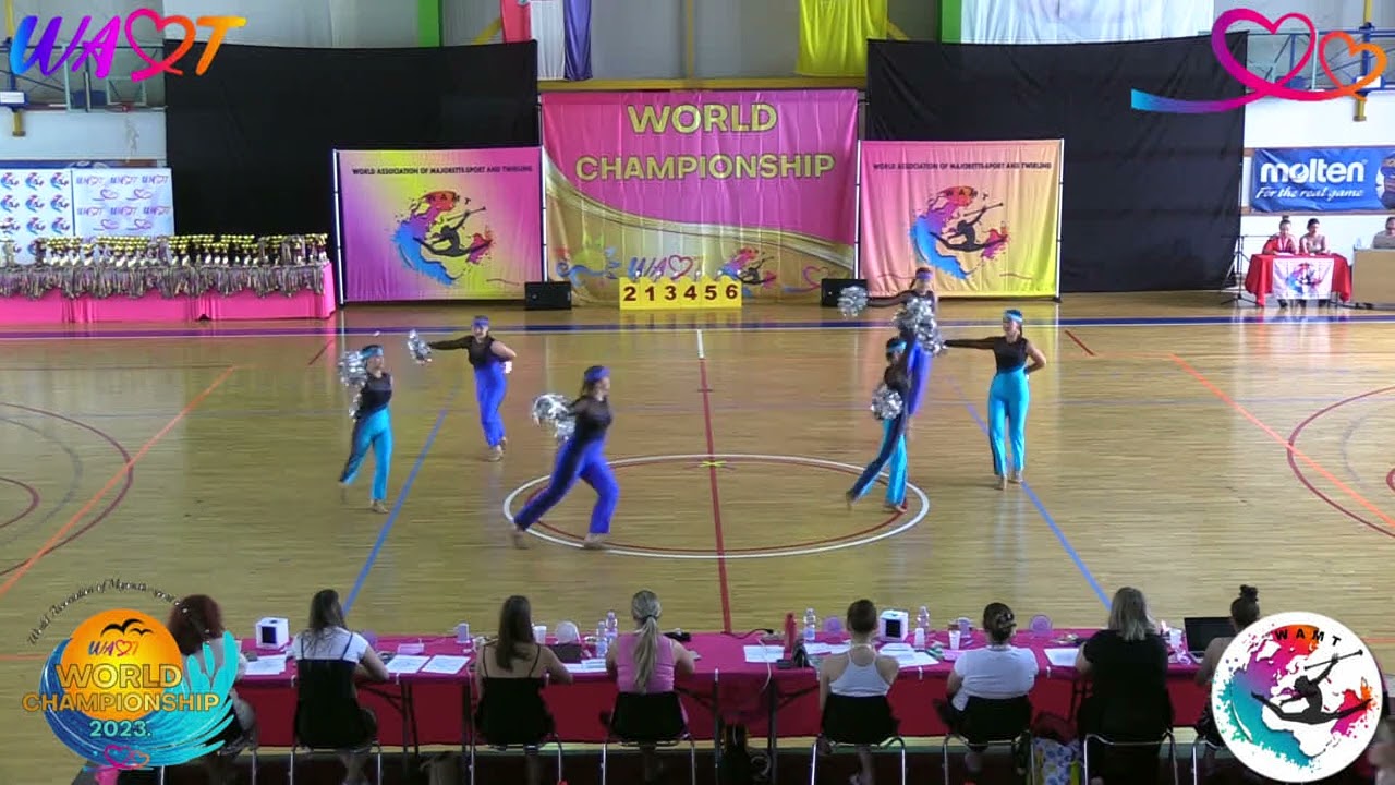 Pom Pom Senior Mini- Mažoretky Ruda nad Moravou, Czech Republic