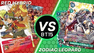 Digimon TCG [BT15] Red Hybrid VS Leopardmon Deva