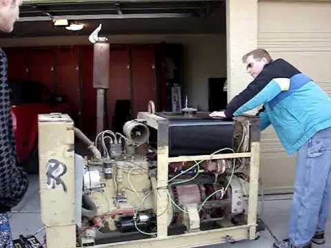 1971 Miller Big 40 A..wmv - YouTube onan coil wiring diagram 