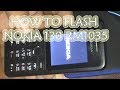 How to write flash Nokia / Microsoft Mobile 130 RM 1035 With infinity Best box Dongle