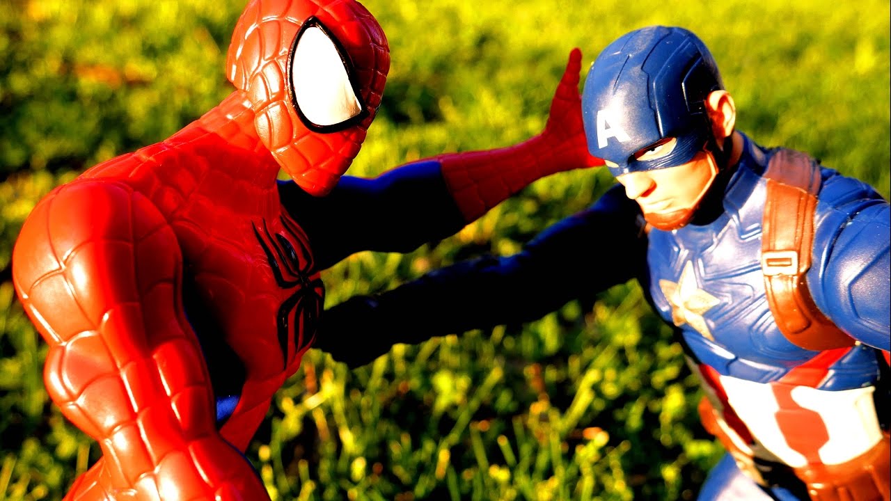 Spiderman vs Ultron, Captain America, Iron Man - Episode 1 ...