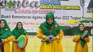 Penampilan memukau tim rebana Kemenag Kota Bengkulu