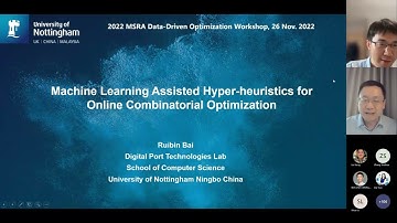 Machine learning assisted hyper-heuristics for online combinatorial optimization problems