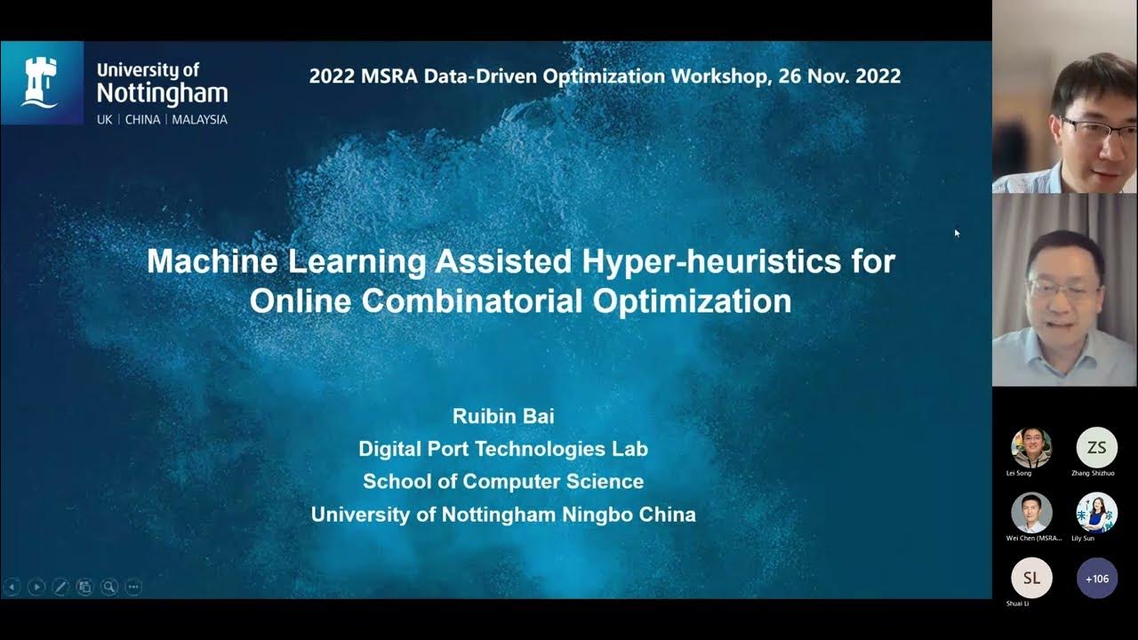 Machine learning assisted hyper-heuristics for online combinatorial ...