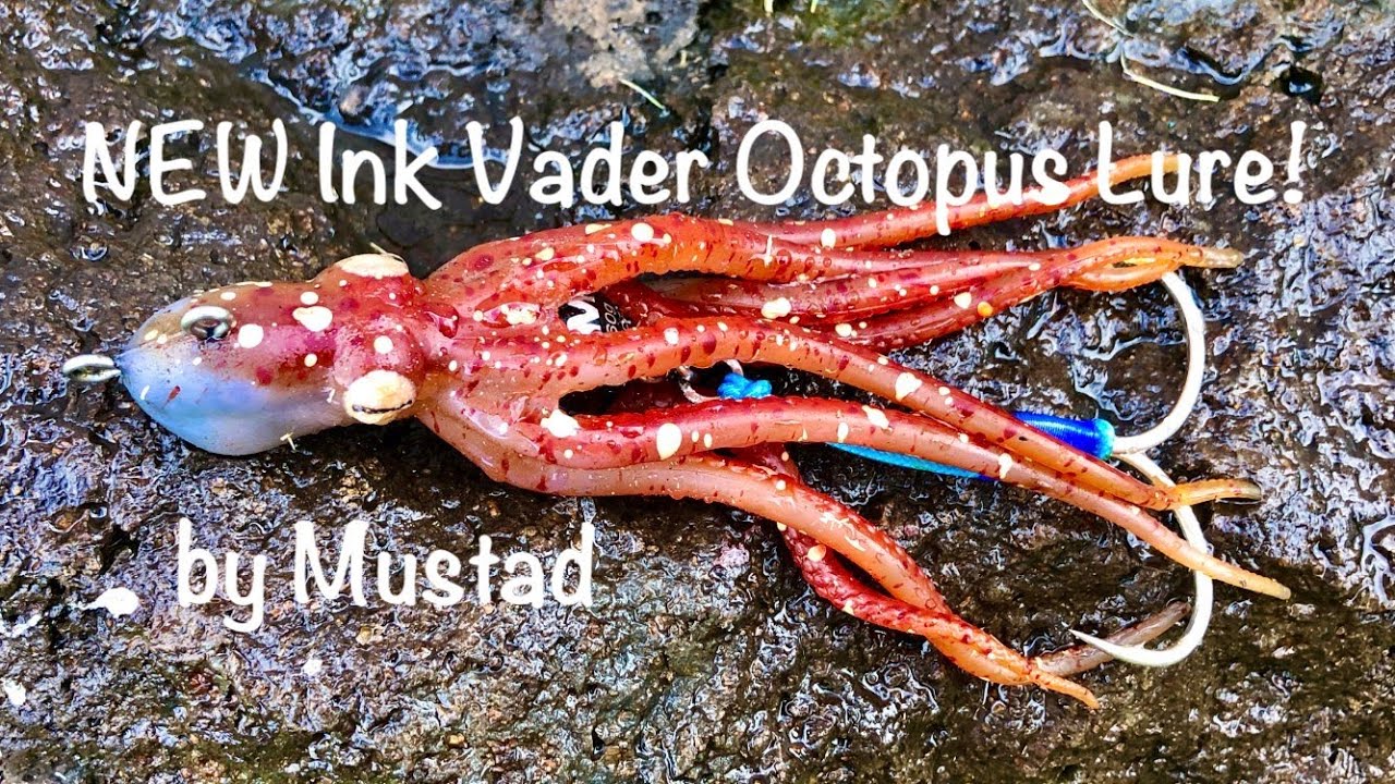 NEW Ink Vader Octopus Lure by Mustad! 