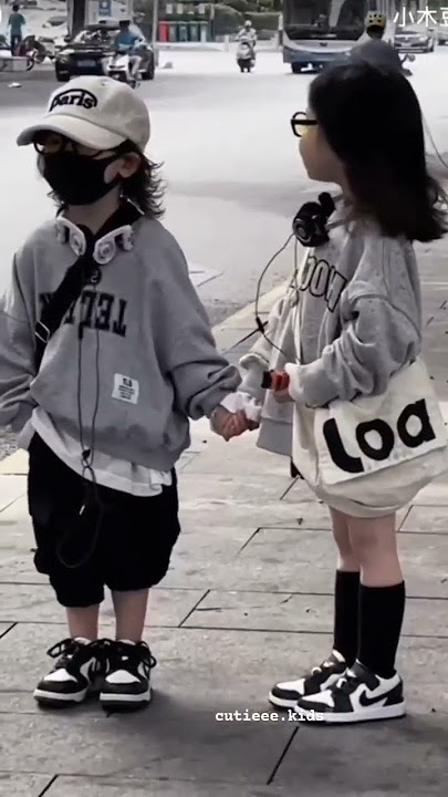 cute kids short video || korean cute couple status 😜😎