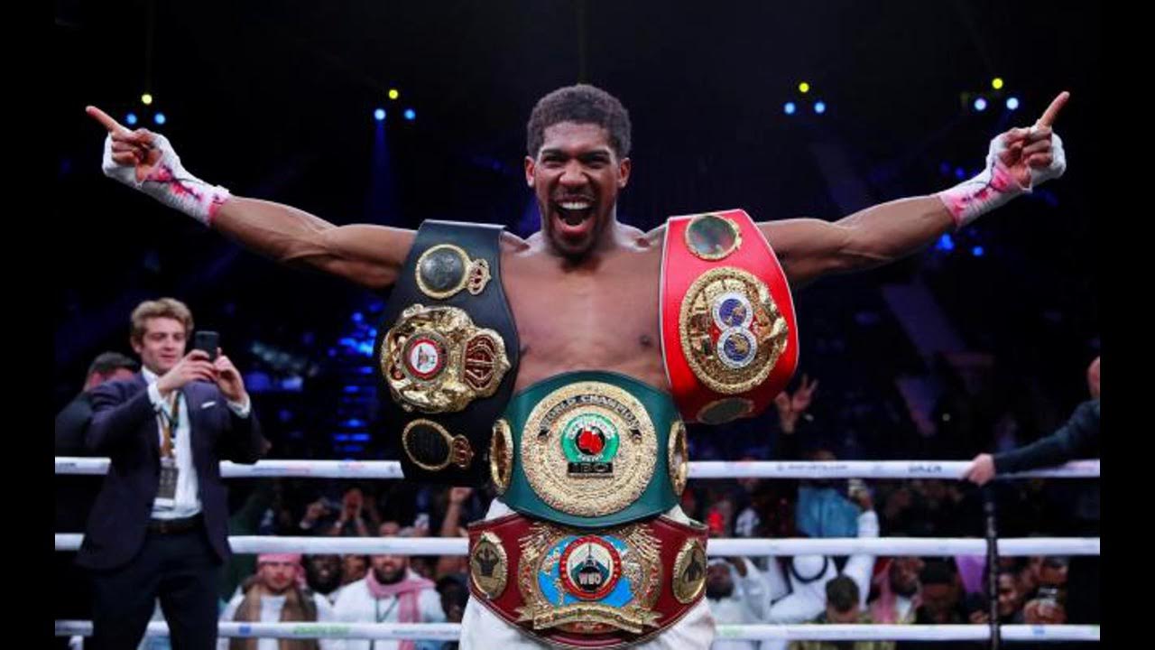 Anthony joshua has become the first british boxer to reach 100m