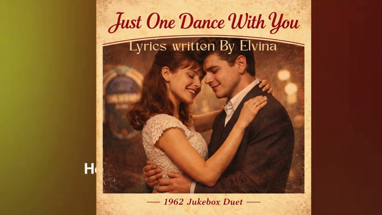 Just One Dance With You | Vintage 1962 Romantic Love Song