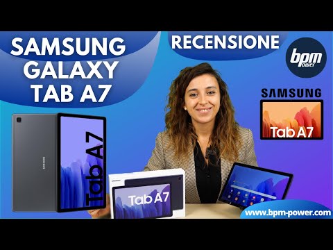 Samsung Galaxy Tab A7, ampio e performante tablet per tutti i giorni