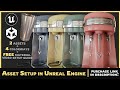 Retro Diner Milkshake Maker Mesh & Material Setup in Unreal Engine | Asset Guide
