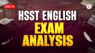 HSST ENGLISH EXAM ANALYSIS | HSST EXAM 2026