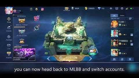 Quicker, better fix to "This account is already connected to current game data" | MLBB