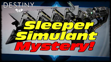 Sleeper Simulant Conspiracy Theory! Destiny How To Get Sleeper Simulant Conspiracy Theory!