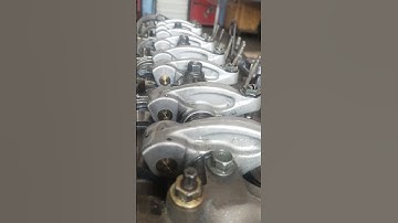 how to Cam shaft and tippet adjustment Sistem oiling isuzu npr truck shot video viral