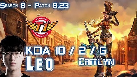 SKT T1 Leo CAITLYN vs KAI