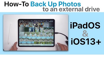 How to backup your iPhone or iPad photos to an external drive with iOS 13+ and iPadOS